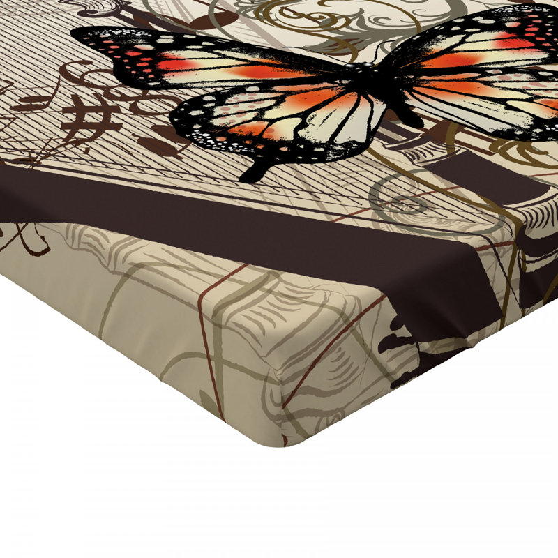 Drap-housse papillons, Drap-housse simple TG