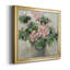 Geranium en pot - Peinture sur toile encadrée-614091810-614091815