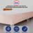 14-Inch Premium Kauly Material Wood Bed Frame, Comfortable Foundation with Acrylic Legs-88868864-88868853