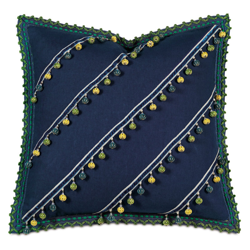 Fairuza Linen Square Pillow Cover & Insert
