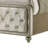 Lucienne Button Tufted Bed with LED in Beige-102401592