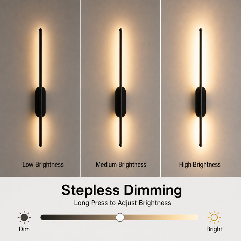 Magnetic 3 Color-changing Cordless Wall Sconce