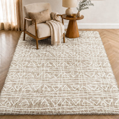 Tapis bohème Dream Shag ADS730 lavable à la machine de qualité supérieure