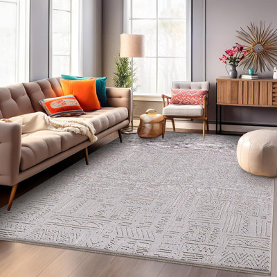 Lightweight Area Rugs Low Pile Bedroom Rug Non Slip Floor Mat Indoor Hallway Carpet Pads LP001