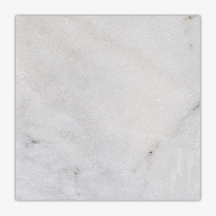Carrara T Polished 5 1/2x5 1/2 Marble Tile