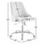 Chaise de bureau pivotante rembourrée Designate-2094239570