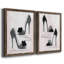«Shoes That Dazzle I», ensemble de 2 peintures sur toile encadrées-751098828-751098868