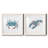 " Bubbly Blue Crab " 2 Piece Art Color Photography Print-1283583720-1283583714
