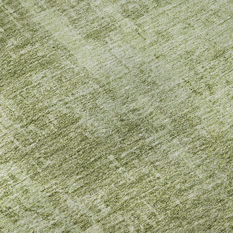 Tapis sauge de qualité supérieure Prisco, Rectangle 2 pi 6 po x 3 pi 10 po