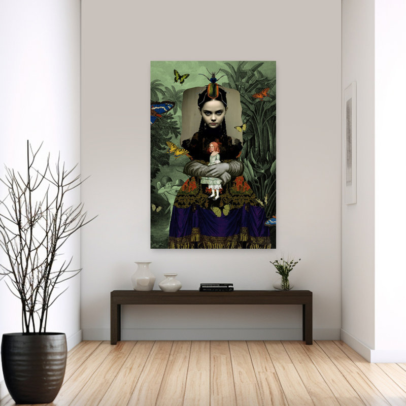 Art contemporain, art mural contemporain, H 60 po x l 40 po