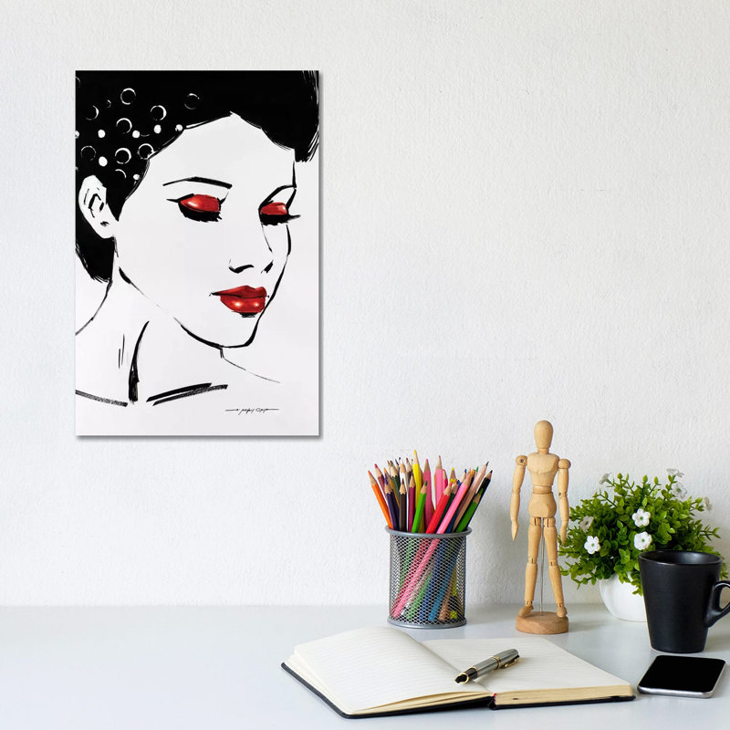 Sketch Pop II by E.A. Orme - Wrapped Canvas Print, 30.48cm H x 20.32cm W