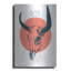  «Bull Skull» par Balazs Solti, art mural en métal, 24 po x 36 po-563701791