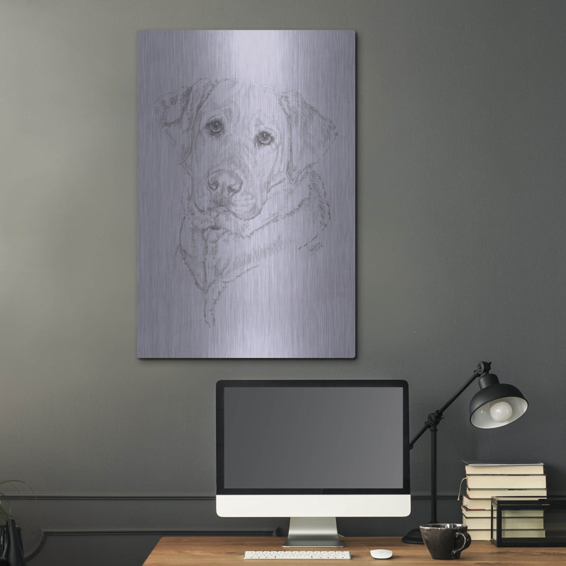 «Labrador» par Barbara Keith, H 36 po x l 24 po