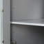 Meuble-lavabo 24 po avec lavabo, meuble-lavabo avec deux tiroirs et porte, tablette réglable, bois massif et panneau de fibres à densité moyenne-760738812
