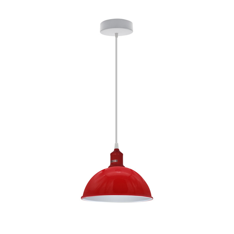 Lawler 1 - Light Single Pendant, Red