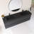 72" Wall-Mounted  Bathroom Vanity With Black Solid Surface Basin-949577735