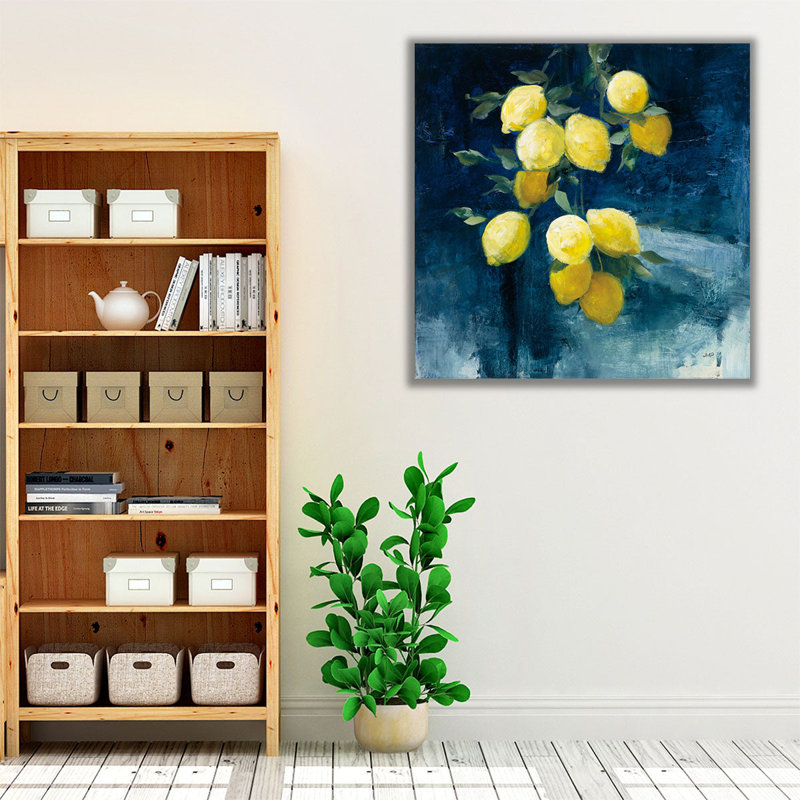 «Lemon Grove I», reproduction d'art sur toile, H 12 po x l 12 po