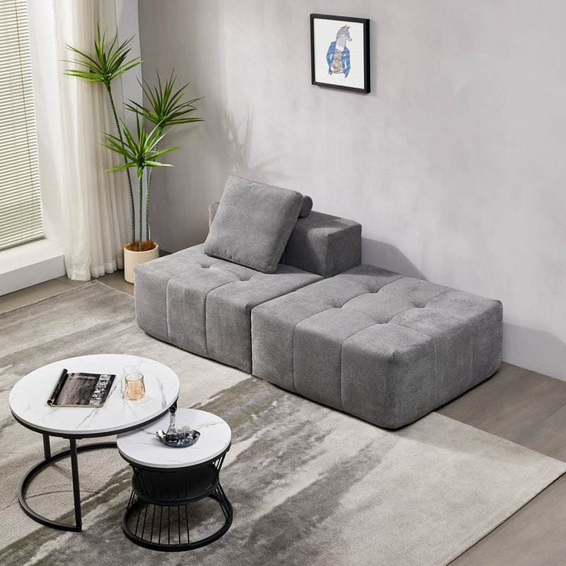 Bean Bag Chairs For Adults With Footstool,corduroy Bean Bag Chair,fluffy Lazy Sofa Chair With Filler For Living Room, Bedroom, Apartment