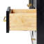 Base de meuble-lavabo simple en bois massif 42 po Osoria-121091371