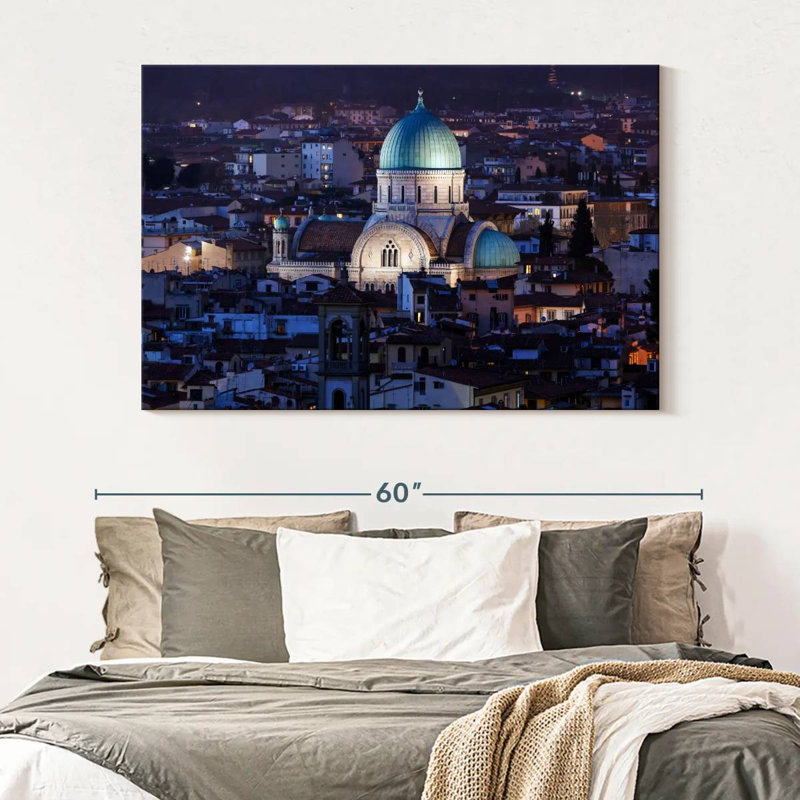 Kavia Great Synagogue Florence, 34" H x 51" W