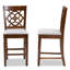 Chaise bistro à hauteur de comptoir Ruthton