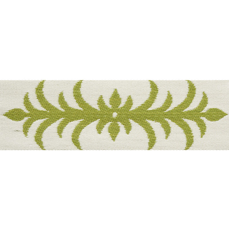 Schumacher x Celerie Kemble Acanthus Tape, Green