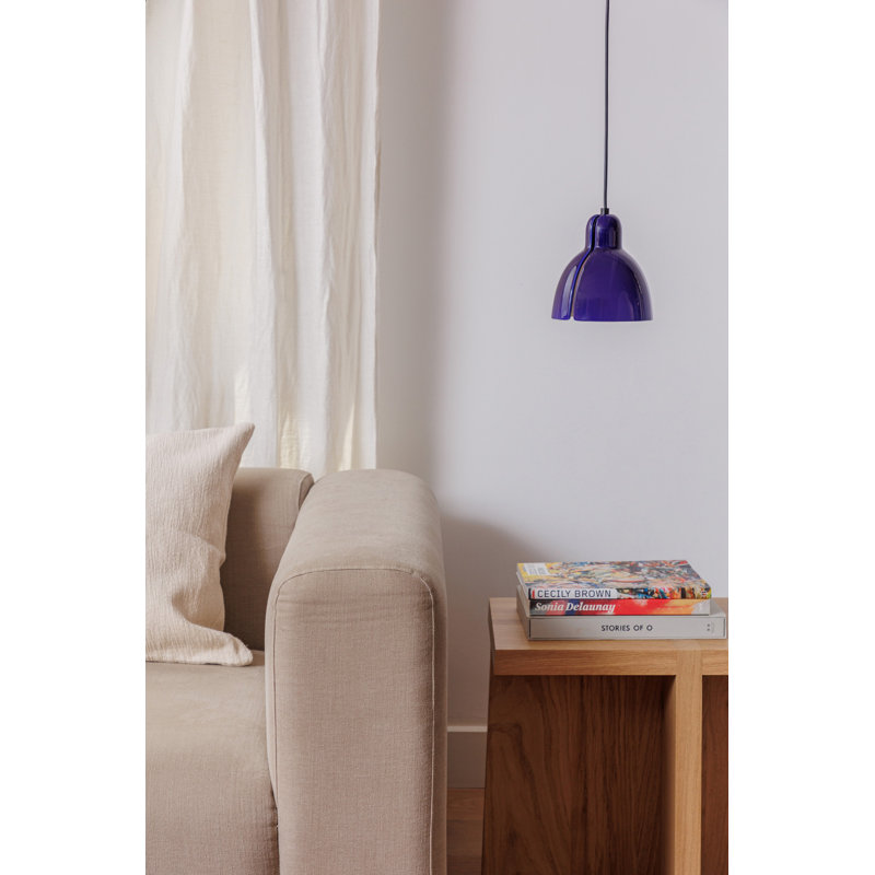 Venice 200 Pendant, 7.75" H x 7.87" W x 7.87" D, Gloss White