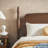 Traditional Easy Assembly Solid Wood Turned Spindle Bed-1112959559