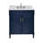 Bristol 31 " W Freestanding Standard 1 Single Vanity Bathroom Vanity With Marble Top-62950509
