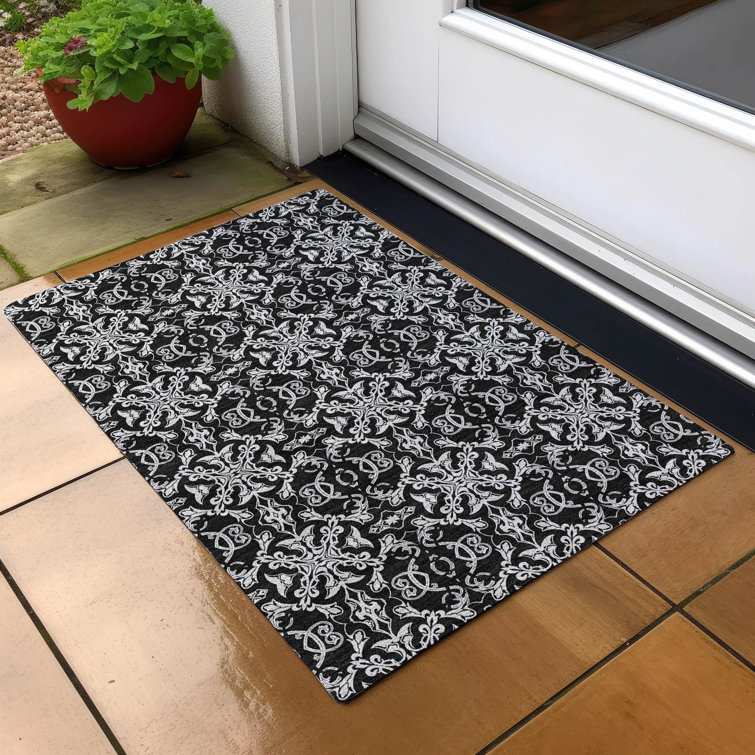 Malchow Washable Oriental Indoor / Outdoor Rug