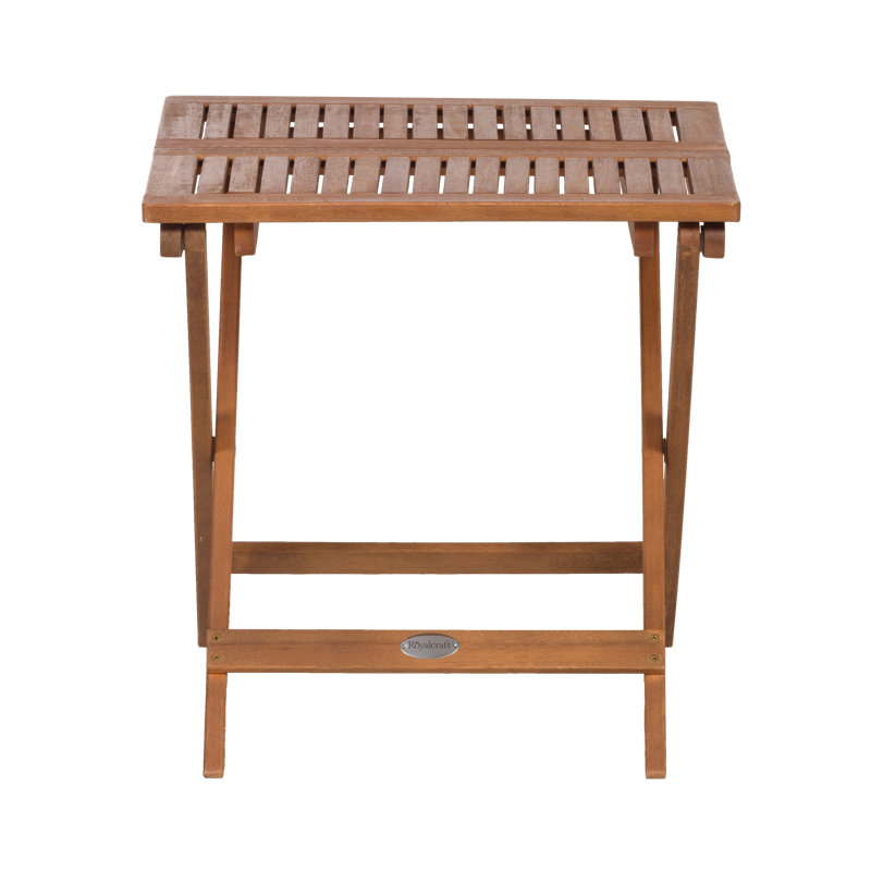 Folding Wooden Side Table