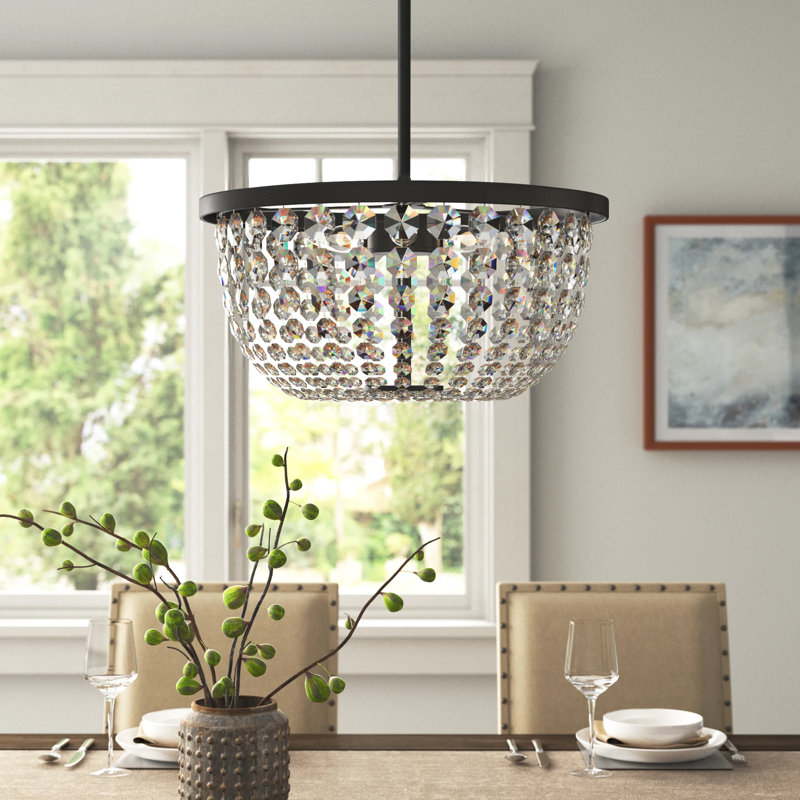 3 - Light Unique/Statement Pendant, 52" H x 10" W x 10" D, Brass