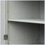 Armoire de salle de bain autoportante en bois massif Azaan-3594638