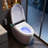 BCANHOME Smart Toilet with Tankless Bidet Wash, Auto Open Lid, 1.28 Gallons Auto Dual Flush, Heat Seat, Warm Wash/Dryer, Soft Closing, Remote Control