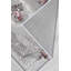Tapis oriental gris en polyester tissé à plat à la machine Ayon-272462636