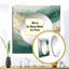 Anyjha Soft Wave Fusion - formes abstraites, miroir mural de salon-2132528140