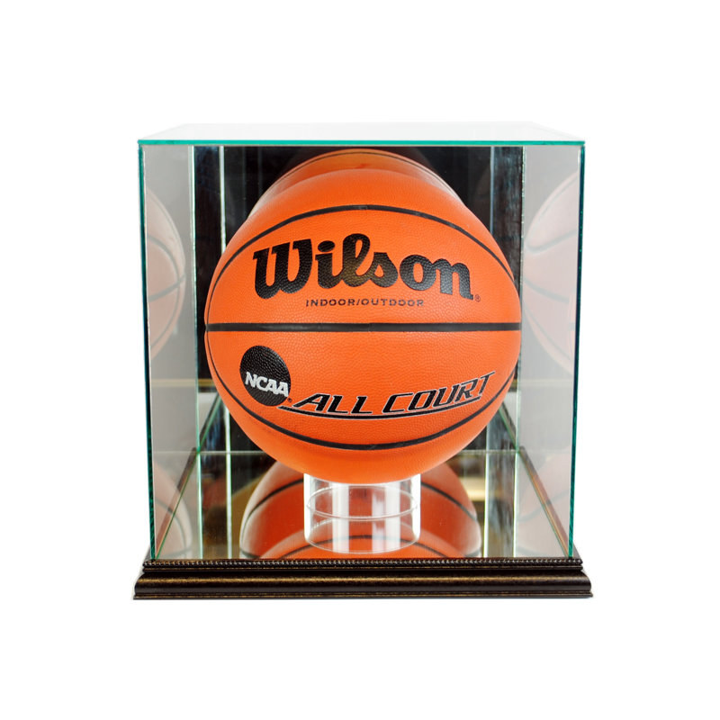 Présentoir de basketball rectangulaire, Noir