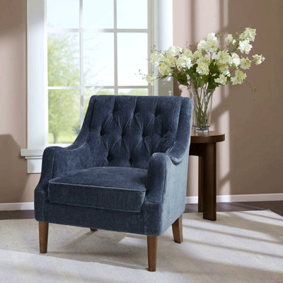 Fauteuil d'appoint capitonné