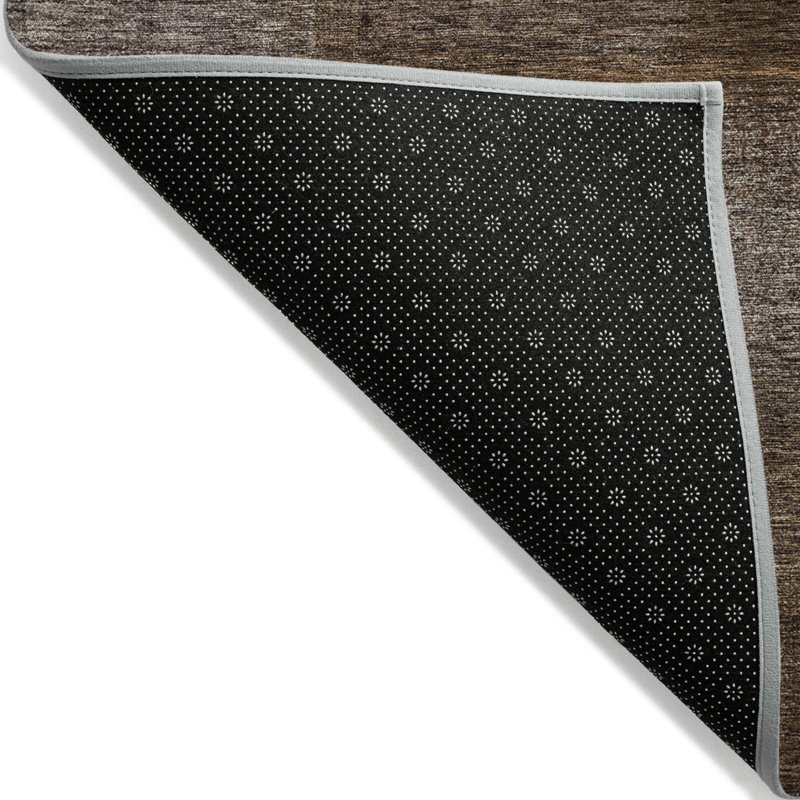 Tapis intérieur lavable abstrait ivoire 5 pi x 8 pi