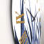 Agave bleu marine - Horloge murale traditionnelle-60328461