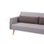Brendon 3 Seater Square Arms Sofa Bed