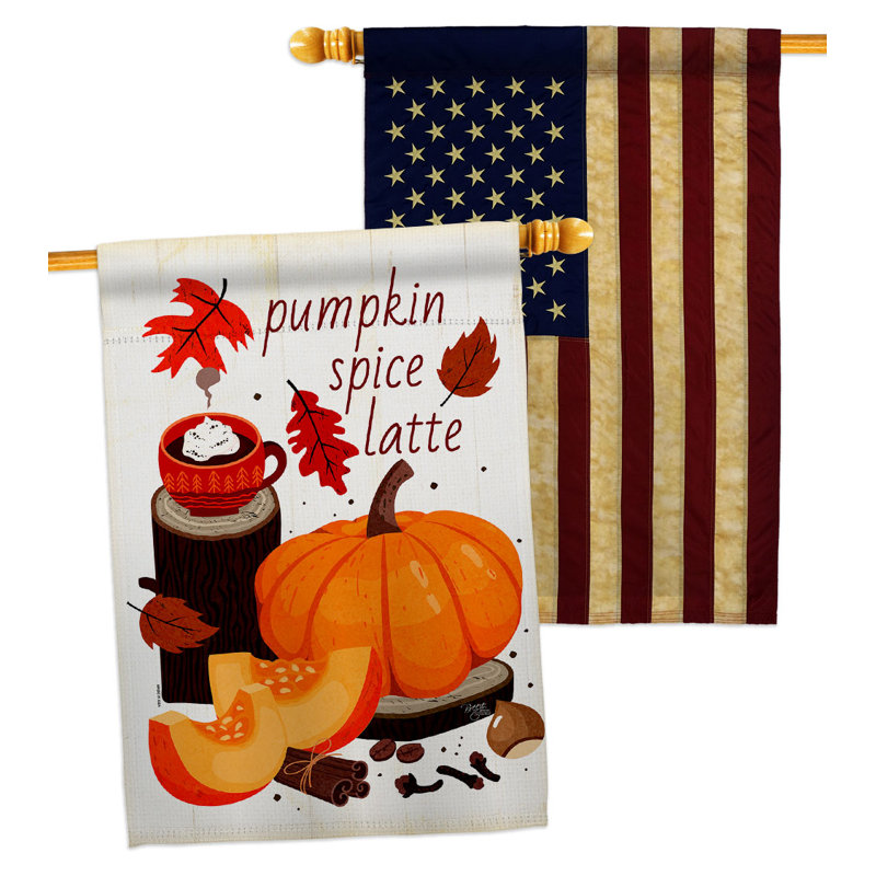 Double Sided 40'' H x 28'' W Polyester House Flag