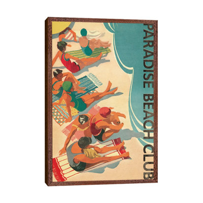 Paradise Beach Club - Print on Canvas