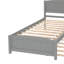 Lit plateforme simple avec lit gigogne Murtibai-1114792341