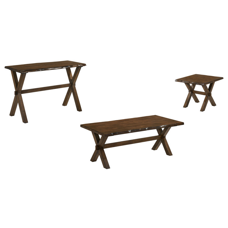 Vaneta Esmeralda 3 Piece Coffee Table Set