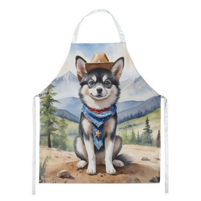 No Pattern Bib Apron