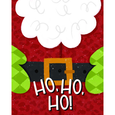 Fancy Santa - reproduction sur toile tendue