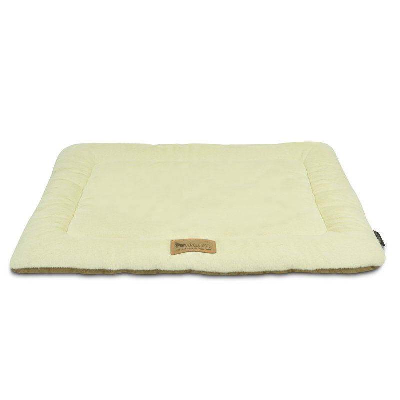 Tapis de cage moelleux, Crème / noisette, Grand (l 30 po x P 23 po)