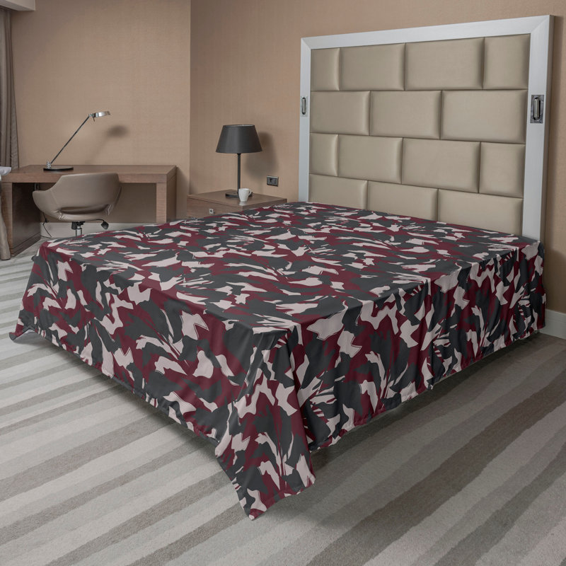 Drap abstrait Ambesonne, Drap plat de taille très grand