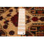 Tapis unique en laine nouvel âge rectangulaire 3 pi 11 po x 6 pi 5 po ivoire